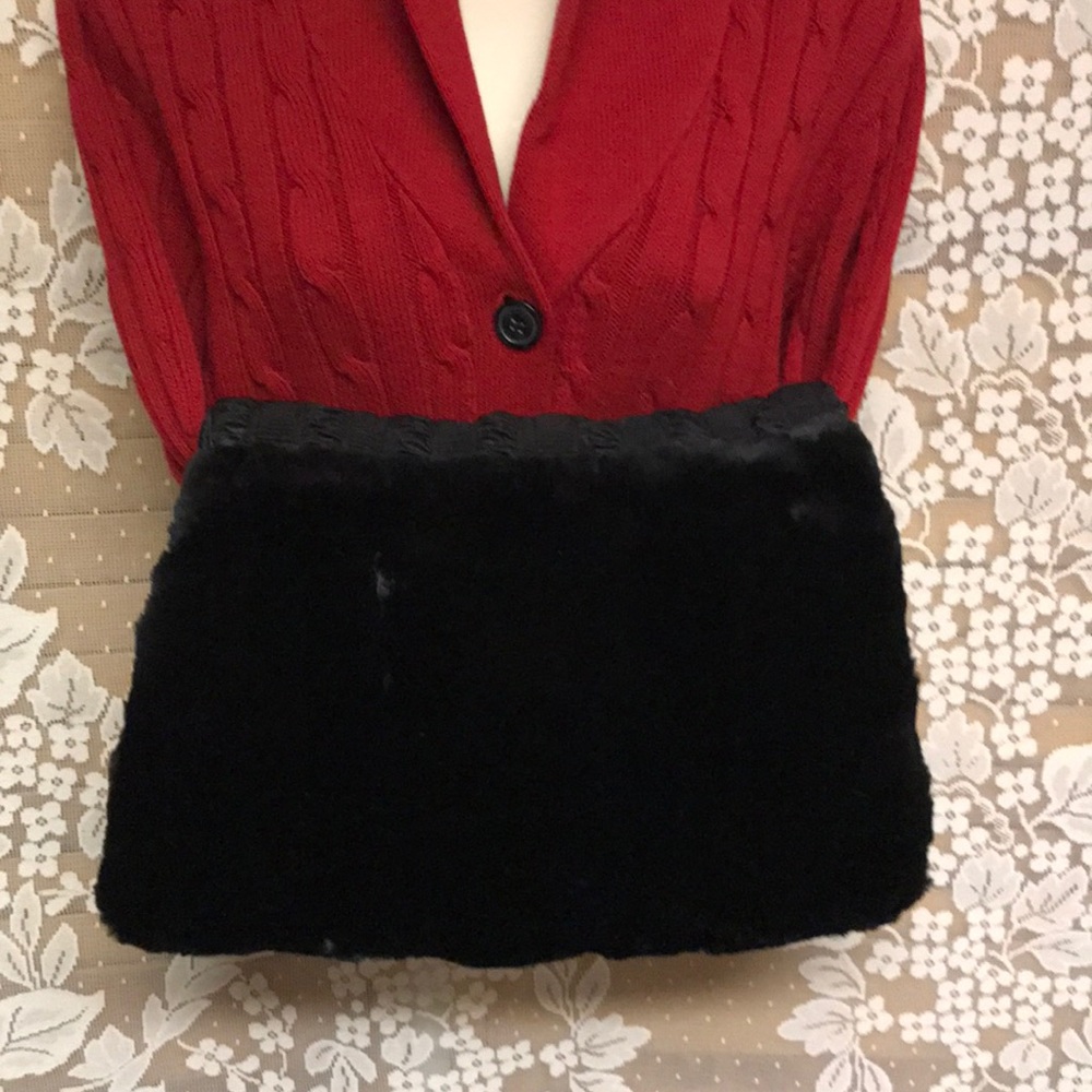 Vintage mink muff